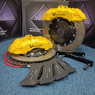 Monoblock schmiedete geänderte Kolben der Auto-Bremstasterzirkel-18Z 6 mit Edelstahl-Schläuchen