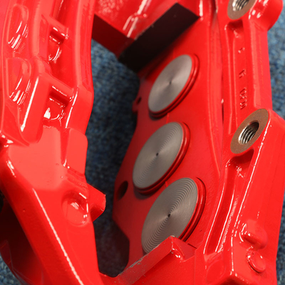 6 Stück 345 mm 355 mm 370 mm Kolben aus Aluminiumlegierung verbessern die Bremskraft
