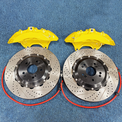 6 Leistungs-Bremstasterzirkel Monoblock des Topf-V6 schmiedeten Aluminiumlegierung