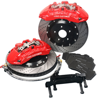 Roter starker der Endv6 Topf 355mm Energie-Auto-Bremstasterzirkel-6 380mm 405mm