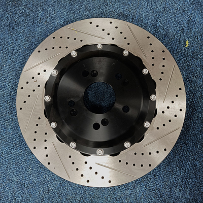 Gebohrte Performance-Bremsscheibe 355 mm 380 mm Passend für 4- oder 6-Kolben-Bremssättel-Kits