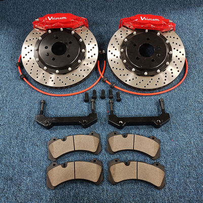 Starke Sport-Berufungs-Honda-Bremstasterzirkel änderten 355x32mm gekerbte Disketten