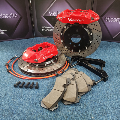 4 Technologie-rote Honda-Bremstasterzirkel des Topf-GT4 Monoblock