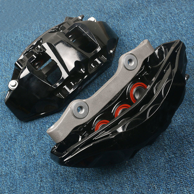 8N änderte schwarzen 6 Topf Audi Calipers For Car Brakes 18 bis 21 Zoll sich drehen