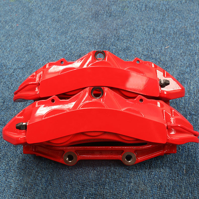 Roter Kolben-Automobiltasterzirkel-Sitz AMG 6 für Mercedes C63 W205 W212 Front Modified