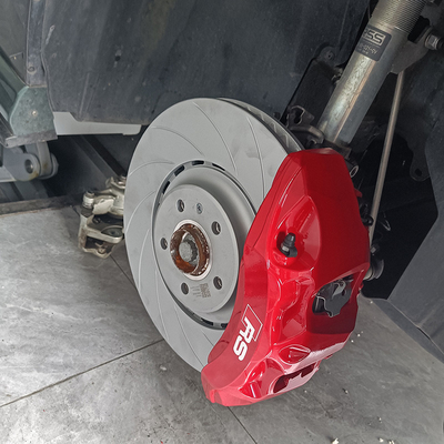 Audi A5 Upgrade Auto Bremssattel Kit 6 Big Pot Rot Farbe Monoblock Calper