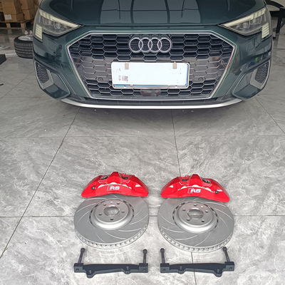 Audi A5 Upgrade Auto Bremssattel Kit 6 Big Pot Rot Farbe Monoblock Calper