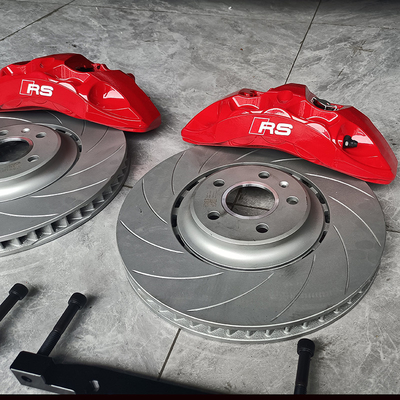 Audi A5 Upgrade Auto Bremssattel Kit 6 Big Pot Rot Farbe Monoblock Calper