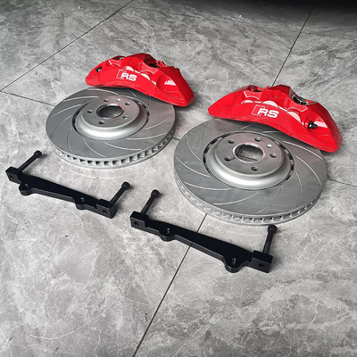 Audi A5 Upgrade Auto Bremssattel Kit 6 Big Pot Rot Farbe Monoblock Calper