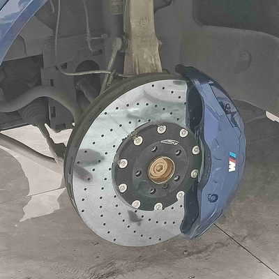 Aluminium BMW X5 Bremssattel Big Size 10 Kolben Bremssattel 420mm Carbon Keramik Scheiben