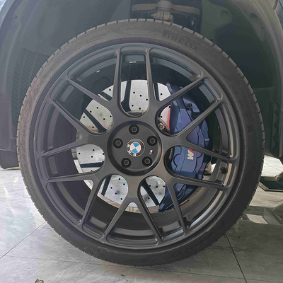 Aluminium BMW X5 Bremssattel Big Size 10 Kolben Bremssattel 420mm Carbon Keramik Scheiben