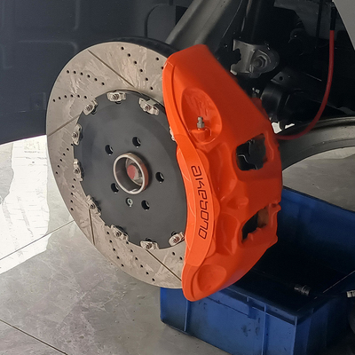 Verbesserung Zeekr 001 Auto-Bremstasterzirkel-Ausrüstungs-orange Farbe Akebono 9N