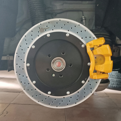 Bremstasterzirkel-Rückseite Upgreade BMWs 320 gemalte große Rotor-Größe 355MM