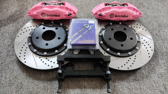 Brembo F50 generalüberholte Bremssättel 4-Topf-Bremssättel für Mitsubishi Lancer