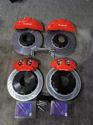 Rote Farbe 420 mm Scheiben Bremssattel-Kits passend für Toyota Lx570 Brembo GT4