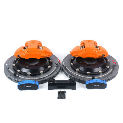 9N Orange Farbe 380-400mm Bremsscheibe Autoteile und Ersatzteile 19-20 Zoll 6-Kolben Bremssattel Hinterrad